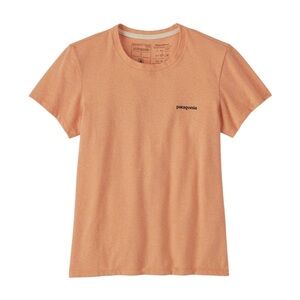 Patagonia Women's P-6 Logo Responsibili-Tee® Cowry Peach Size Medium